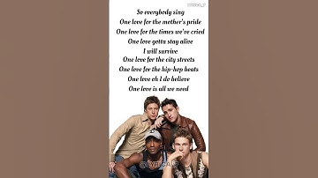 Thumbnail of One Love⚘️ #blue #lyrical #viralvideo #shortvideo #trending #status #onelove #fyp #fypシ #boyband
