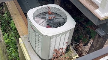 2012 2 Ton Trane XB13 Heat Pump | Startup, Running, Shutdown [Cool Mode]