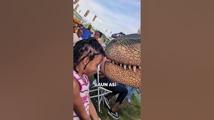 ¡Esta Niña no tenía Miedo del gran Dinosaurio! 😂🦖#shorts #curiosidades
