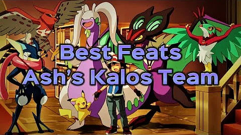 THE BEST FEAT OF ALL OF ASH’S KALOS POKÉMON: A Compilation