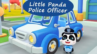 Little Panda Police Officer - Become a Hero and Protect the City | BabyBus Games