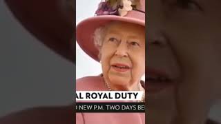 QUEEN ELIZABETH’S FINAL APPEARANCE #shorts