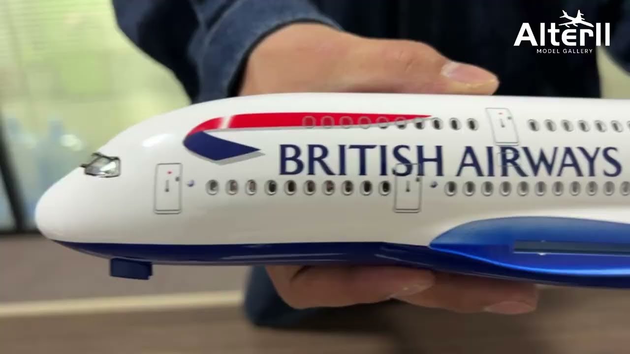 1:160 British Airways Airbus A380 Airplane Model