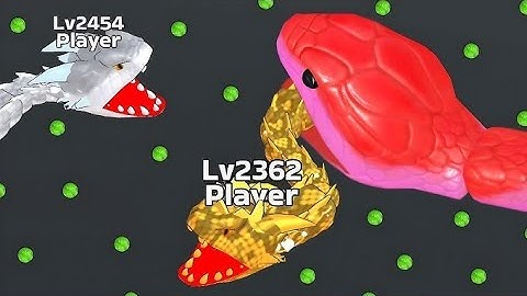 Snake Clash! .io - MAX: LEVEL! Epic Snake Clash.io Gameplay!..@Snake-t5x #gamer