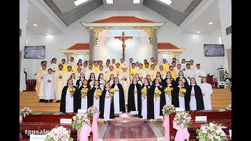 HỘI DÒNG ĐA MINH GÒ VẤP: THÁNH LỄ TẠ ƠN KHẤN DÒNG MỪNG KIM KHÁNH, NGÂN KHÁNH, VĨNH KHẤN VÀ TIÊN KHẤN