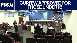Florida county approves curfew for kids under 16 Florida State Curfew