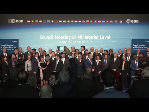 Opening of the ESA Ministerial Council 2016