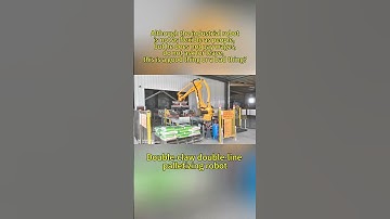 #fyp #robot #sixaxisrobot #palletizer #factory  #welding #weldingrobot #fanuc #yaskawa #abb