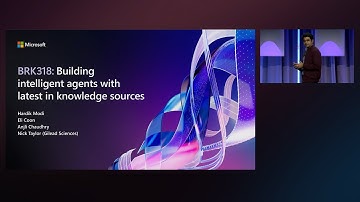 Building the most intelligent agents with the latest knowledge sources | BRK318
