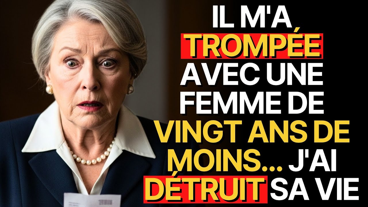 Histoire vraie de cette grand-mère👵💗: IL M'A TROMPÉE AVEC UNE FEMME DE VINGT ANS DE MOINS...