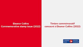 Eleanor Collins commemorative stamp issue (2022) – Stamp unveiling and tributes to Eleanor @canadapost