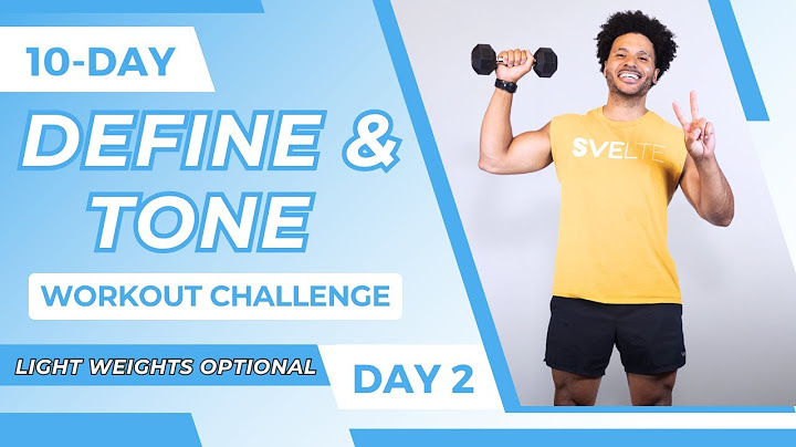 Desafío de entrenamiento de 10 días para definir y tonificar - Día 2 | El mejor entrenamiento de ...