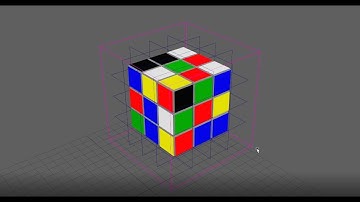 Kubik Rubik Maya RIG