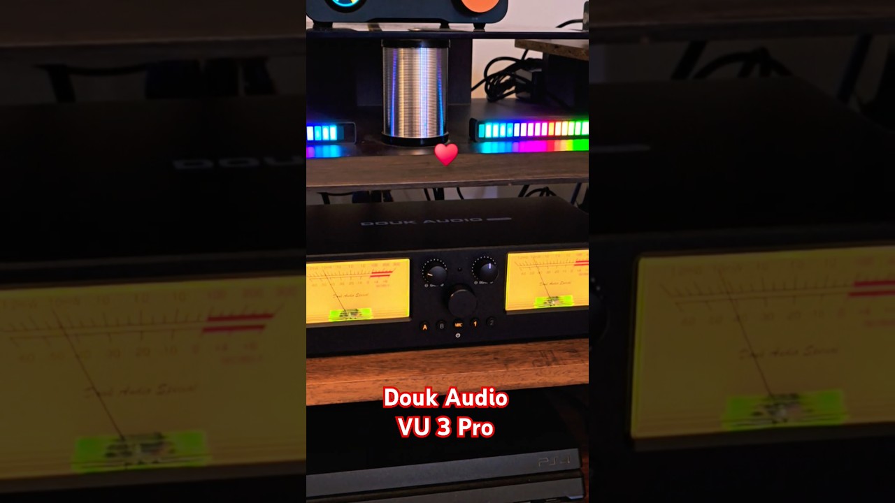 VU Meters ♥️ | Douk Audio VU 3 Pro | Music Heaven