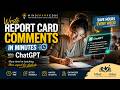 How Teachers Write Student Feedback in Minutes Using ChatGPT