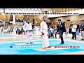 Vaibhav waliya vs kunal rathod75kg  all india interuniversity karate championship 2024 champion