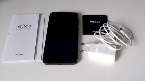 Tp-Link Neffos Y5 - unboxing