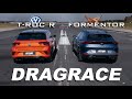 CUPRA Formentor vs. VW T-ROC R | DRAG RACE | Daniel Abt