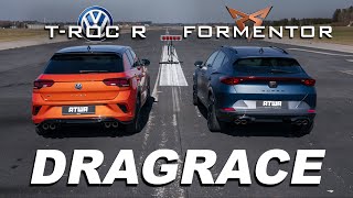 CUPRA Formentor vs. VW TROC R | DRAG RACE | Daniel Abt