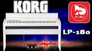 Цифровое пианино KORG LP-180(KORG LP-180 https://goo.gl/OXQzgr – компактное и невероятно стильное цифровое пианино среднего ценового диапазона, котор..., 2016-05-13T05:49:36.000Z)