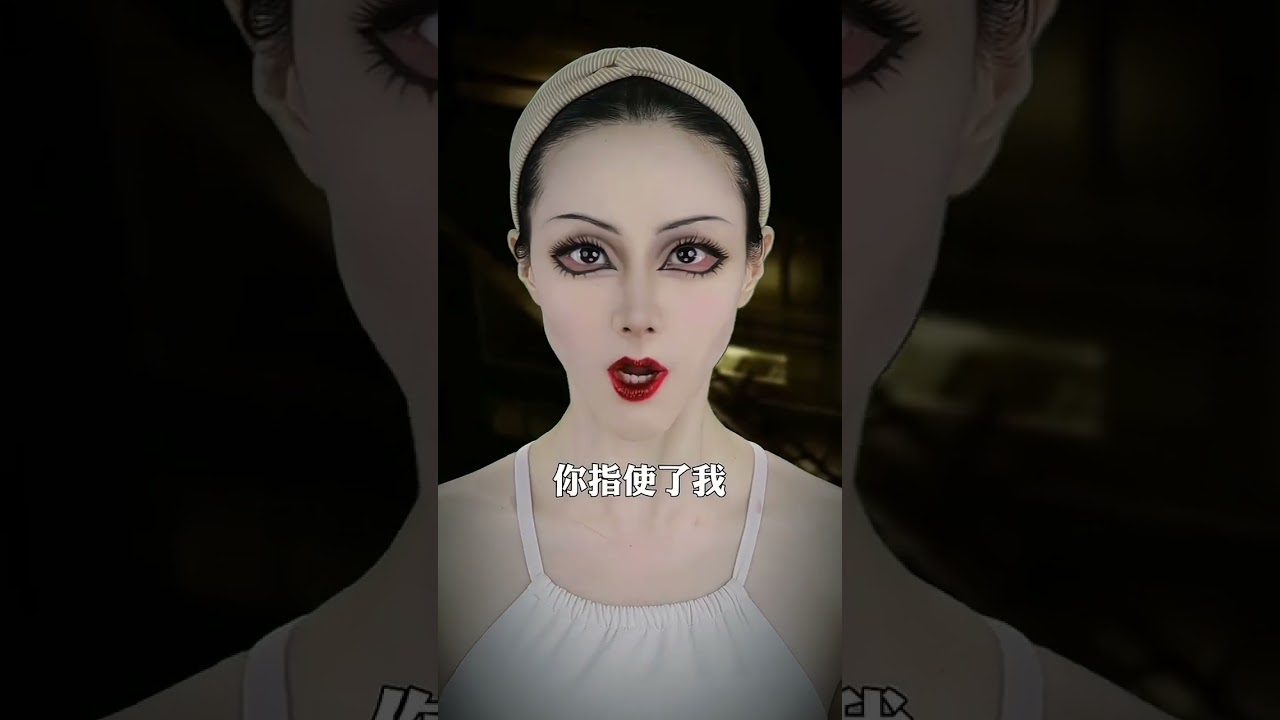 我什么错都没有，永生亦是诅咒#鬼灭之刃 #无惨 #仿妆 #makeup #是初九啊 #shorts