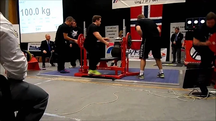 Kristine Andersen 470kg total - 1.place junior nat...