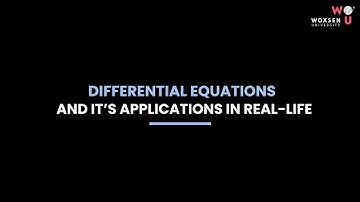 Applications of Differential Equations in Real Life by Dr. Ram Shiromani