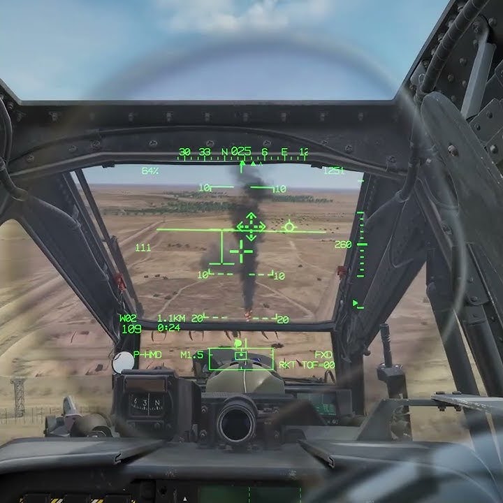 DCS Apache - The art of rockets and guns