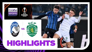 Atalanta v Sporting CP | Europa League 23/24 | Match Highlights