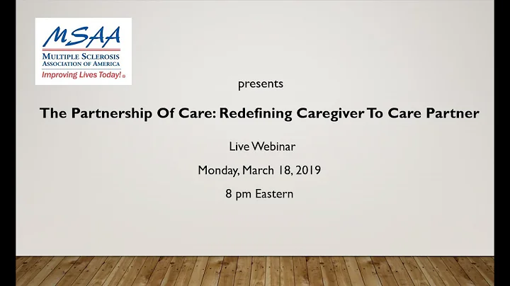The Partnership of Care: Redefining Caregiver to C...