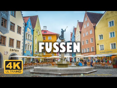 Fussen, Germany 🇩🇪 [4K]