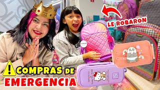 LE COMPRÉ A ARANZA LA MOCHILA QUE LE ROBARON 🎒 Llegaron Los Reyes Magos! 👑