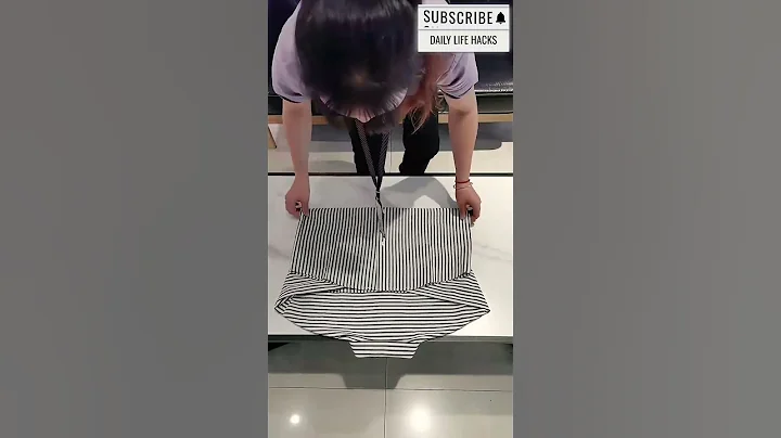 Folding Techniques For Clothes 16 #diyideas  #dailyhacks  #youtubeshorts   #shorts