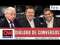 Mauricio Rojas y Roberto Ampuero - Entrevista con Tomás Mosciatti CNN Chile