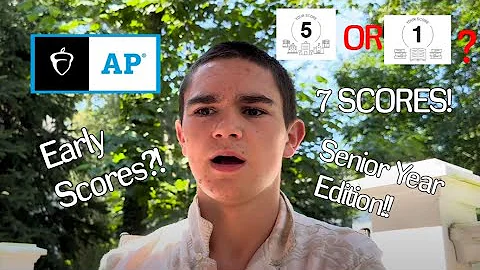 2025 AP SCORE REACTION!! (7 APs, EARLY)