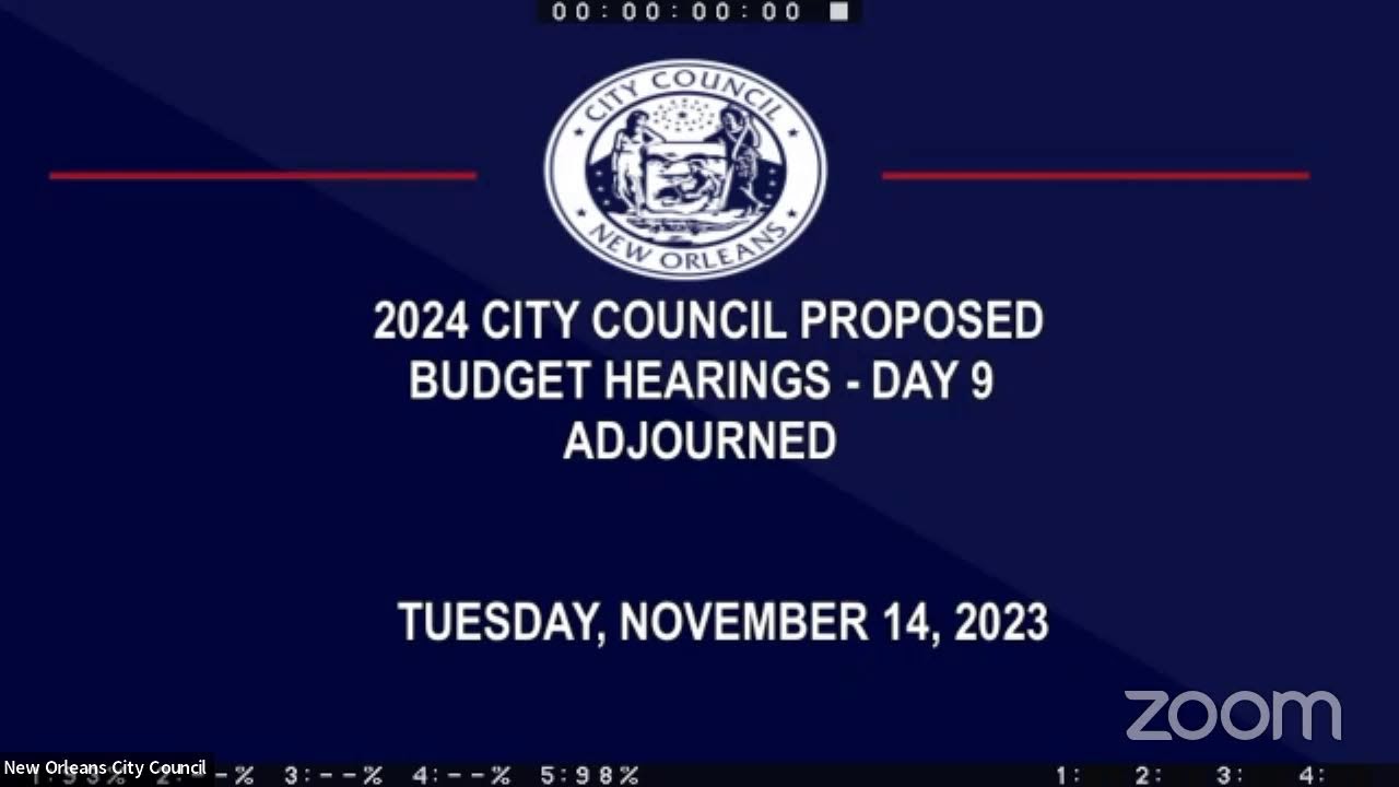 2024 City Council Proposed Budget Hearings Day 9 YouTube
