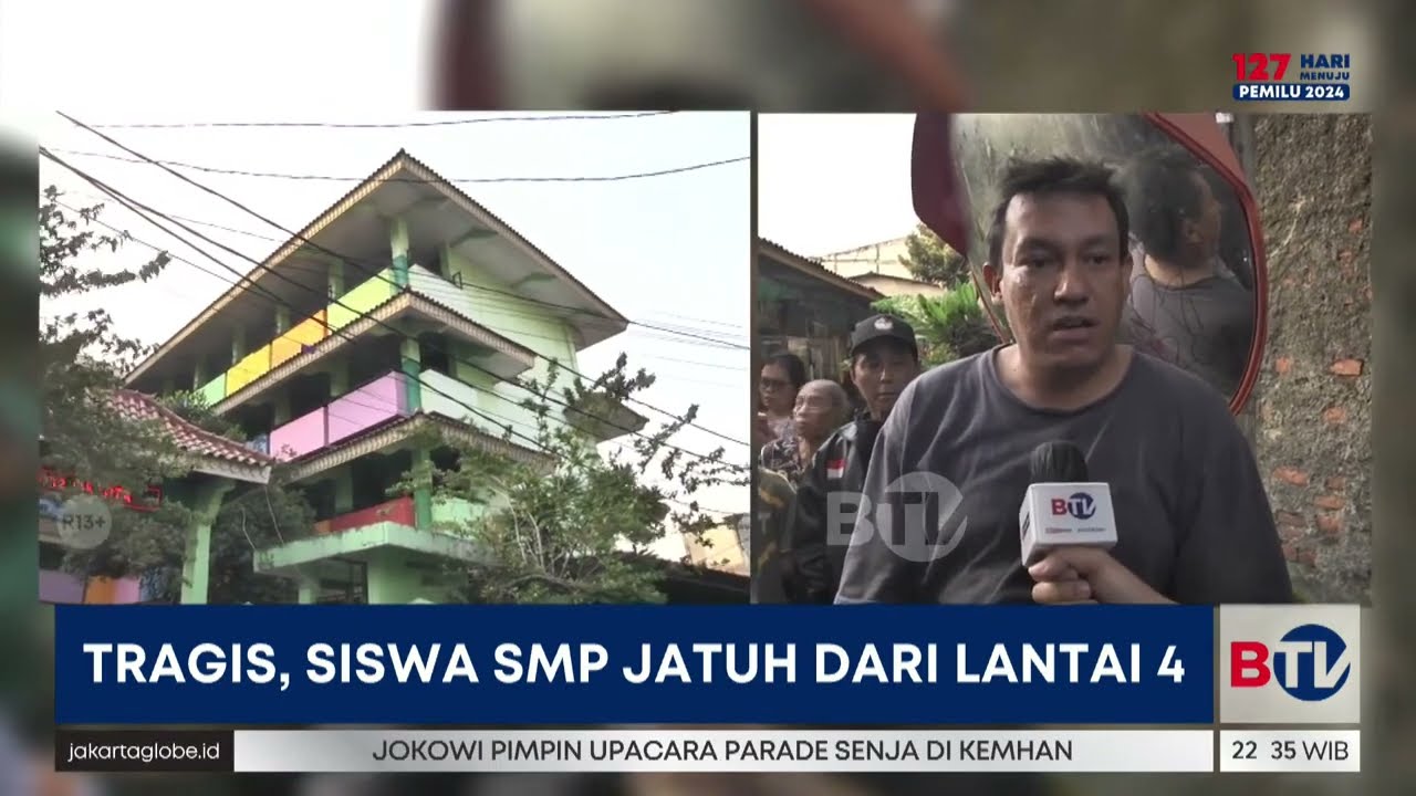 Pelajar SMP Tewas Setelah Terjatuh dari Lantai 4, Penyebabnya Masih Diselidiki