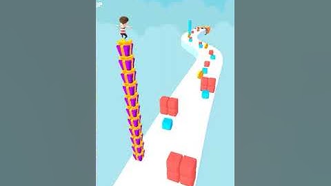 Cube Stacker Suffer 3D Game | Android Game play by Crazy Lab