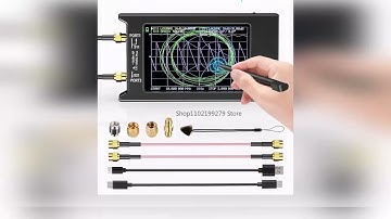 A must-have product! 2025 New Updated NanoVNA-H4 4inch Vector Network Analyzer 10k-1.5GHz HF VHF U