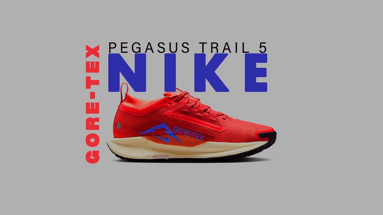 «Откройте для себя приключения: Nike Pegasus Trail 5 GORE-TEX — лучшие водонепроницаемые кроссовк...