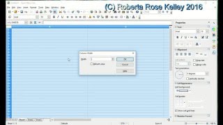 Using a Spreadsheet to make a Chart for Knitting