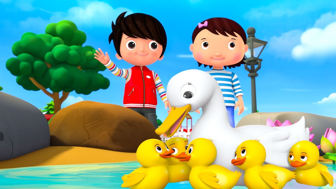 Bajki Violetty Po Polsku Sezon 4 Pięć kaczątek | 👧🏻 Little Baby Bum po polsku ⭐ Piosenki i bajki dla
