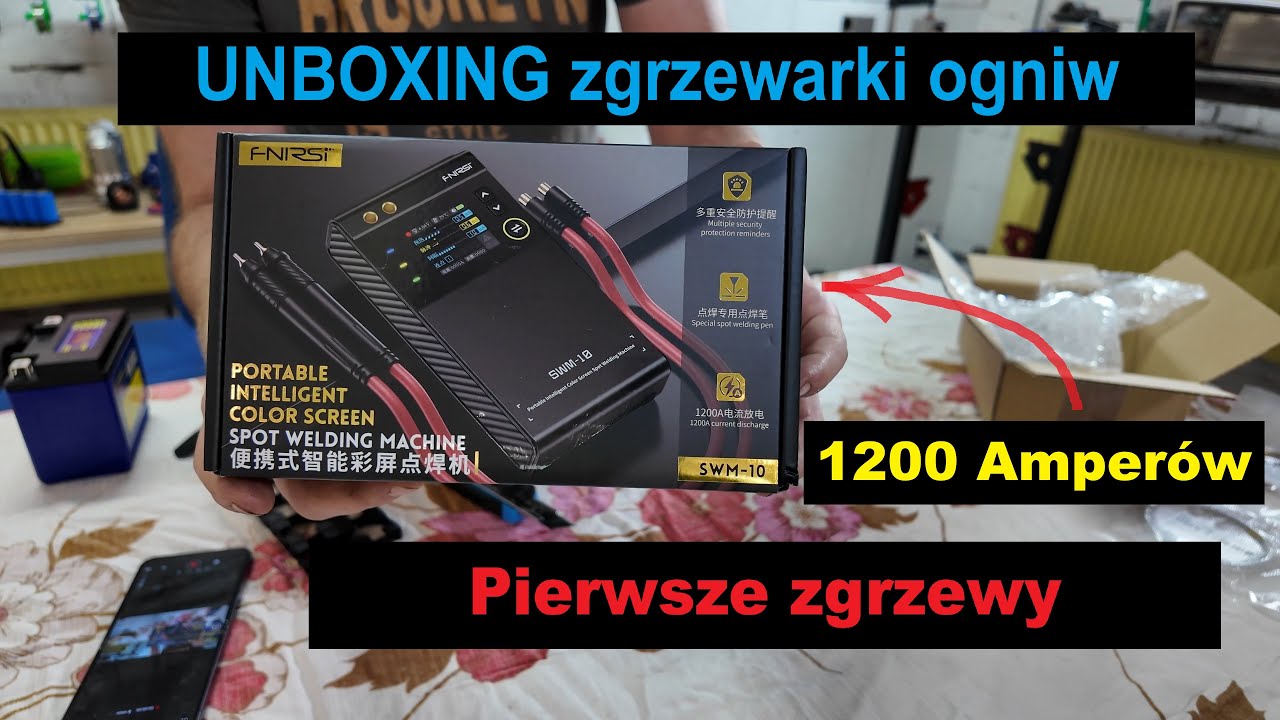 Zgrzewarka ogniw FNRSI SWM 10