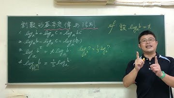 高中數學「對數」性質與公式4#大學學測#大學指考#建鴻數學#maths#math#inversefunction#logarithmicfunction