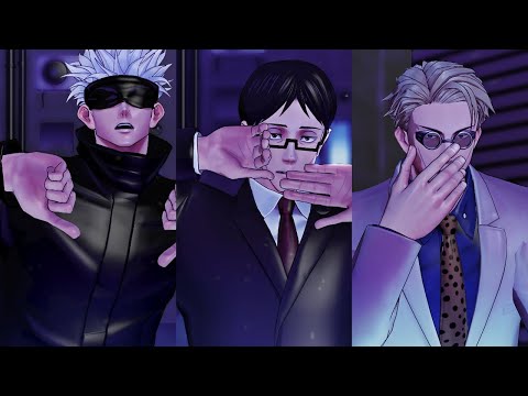 【MMD呪術廻戦】GURU+【五条、七海、伊地知】