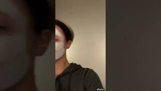 Smiley face makeup
