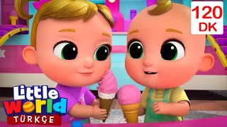 Ailecek Lezzetli Dondurma Yemeye Gidiyoruz Eğlenceli Öğretici Çocuk Şarkıları Little World Türkçe