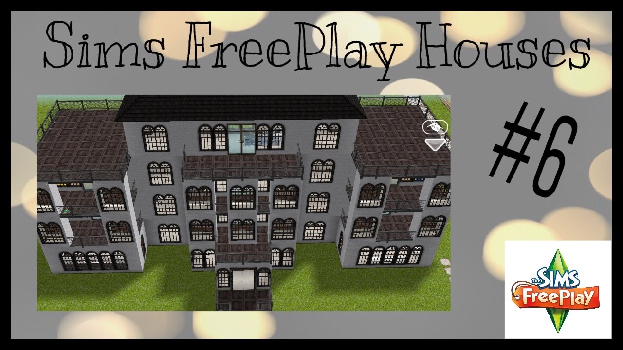 A SIMS FREEPLAY MANSION | House Idea #6 - YouTube A SIMS FREEPLAY MANSION | House Idea #6 - YouTube