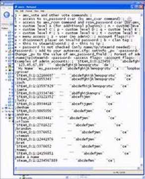 Adding your self as admin to amxmodx.