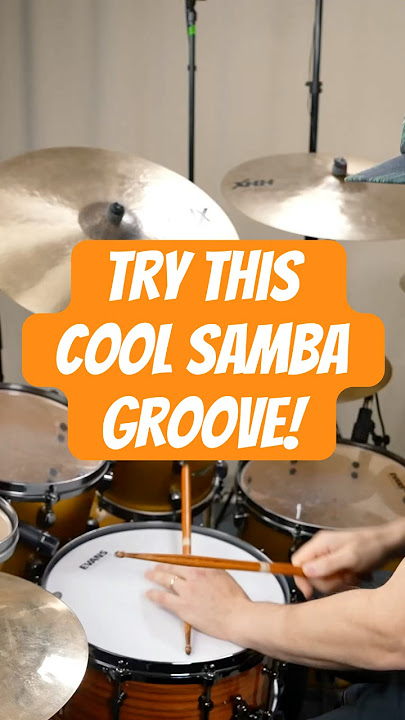 Here’s some samba to your day! #drumlesson #drums #drumroutines #samba